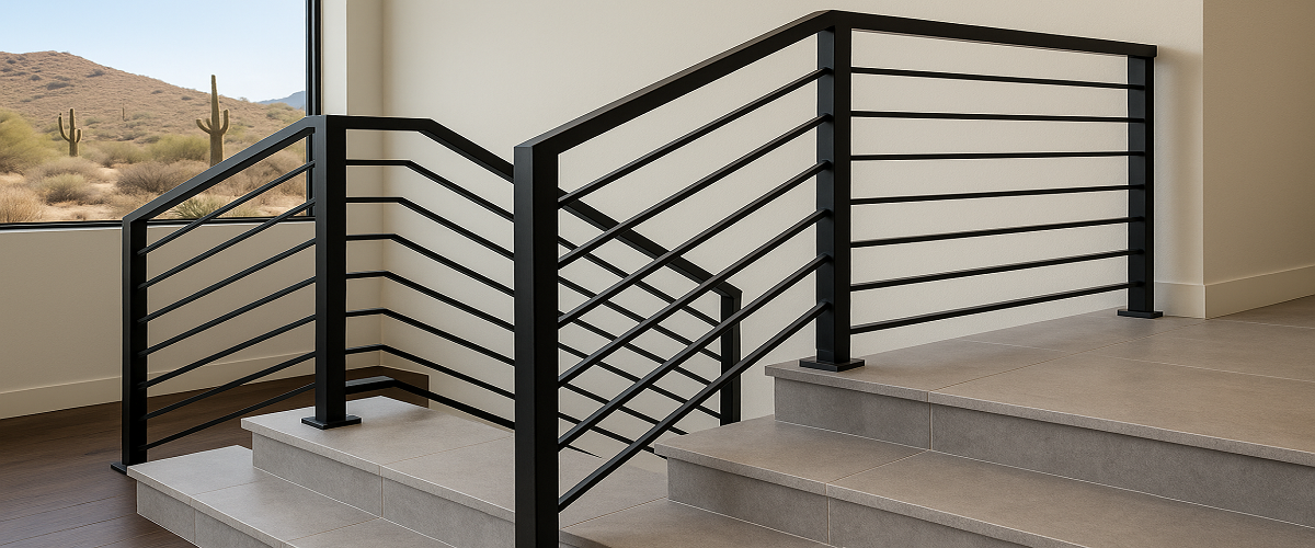 Metal Railing Contractor Phoenix Railing & Gate Contractors – Custom Metal, Cable & Stair ...